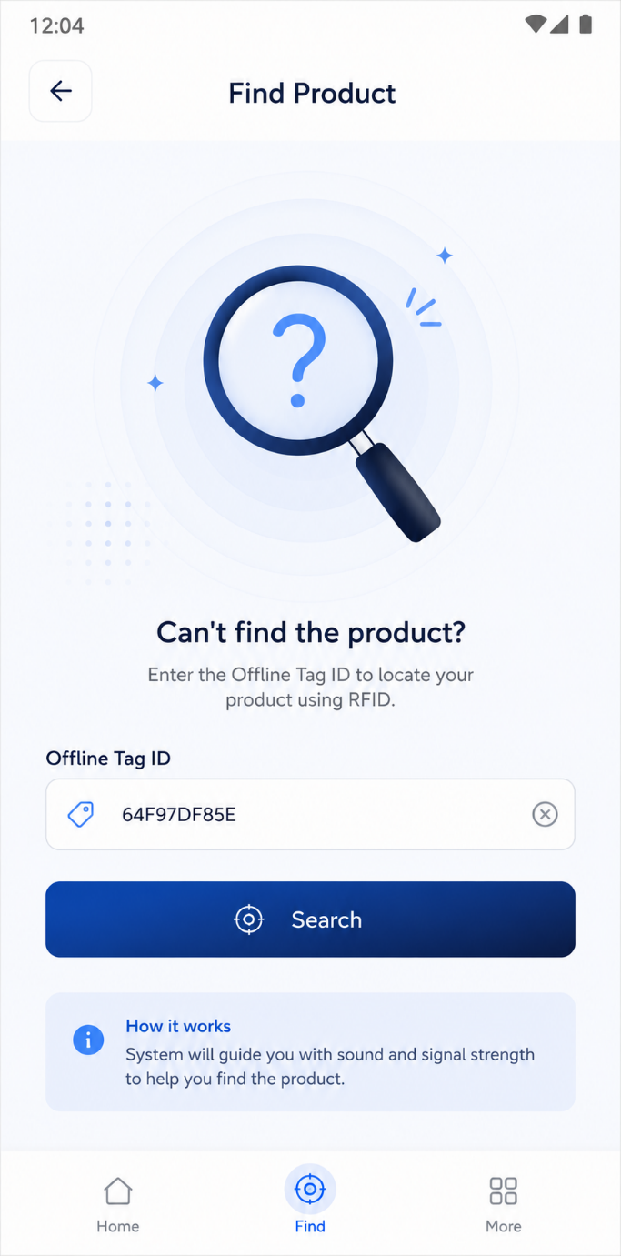 find products